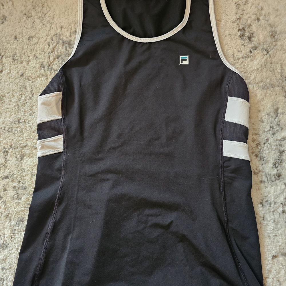 Fila Black and White Women's Tennis Dress